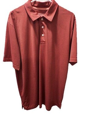 Brooks Brothers Men's Striped Performance Polo Shirt